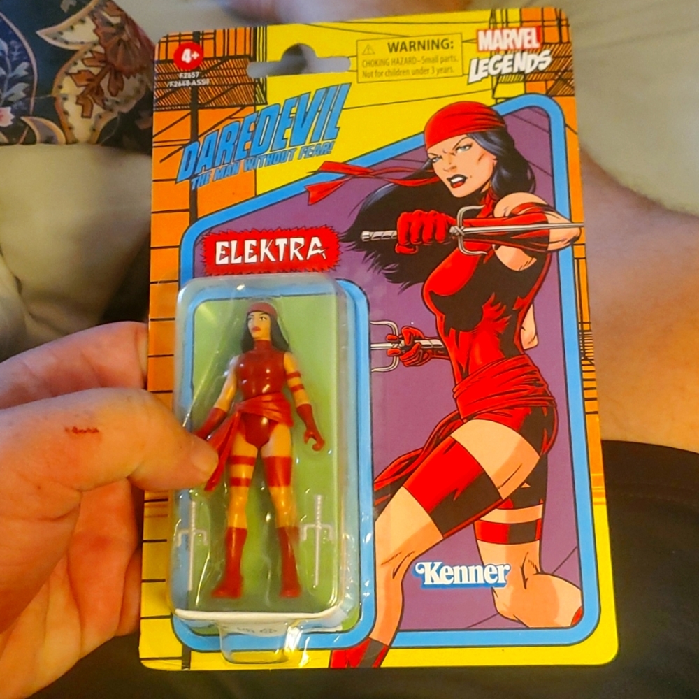 Electra Marvel Legends Daredevil The Man Without Fear
